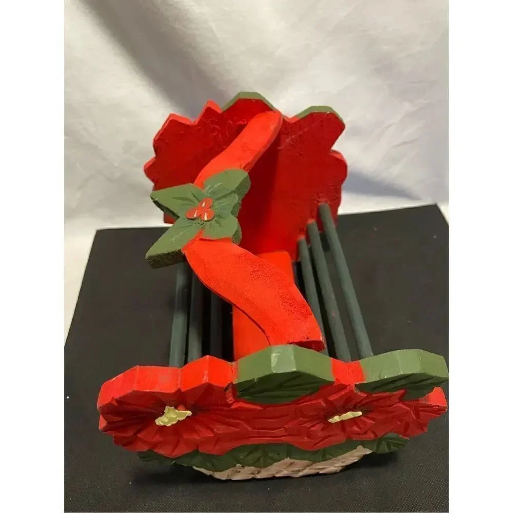Hand crafted holiday basket